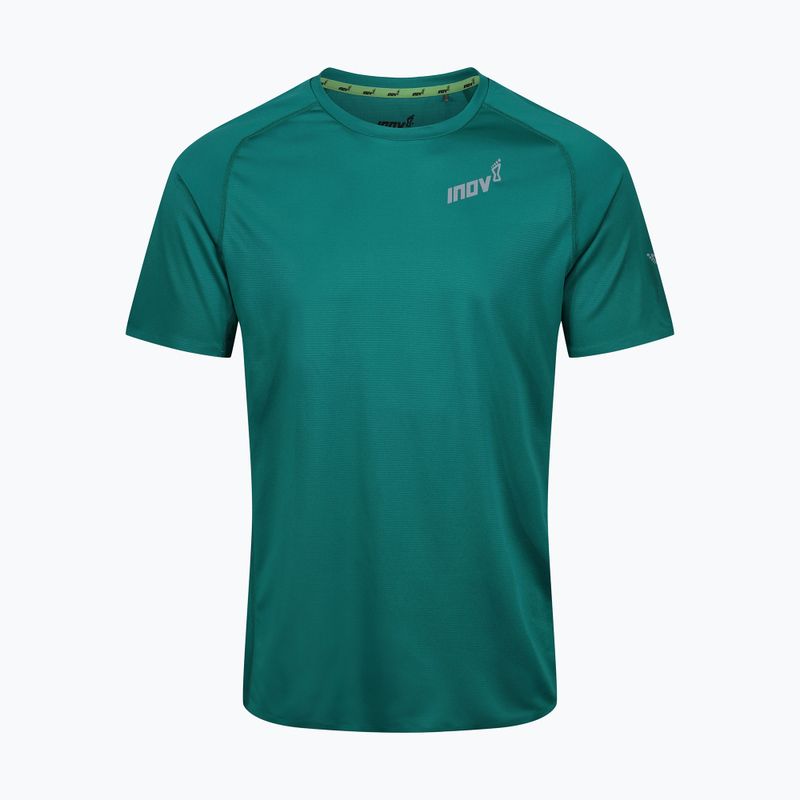 Men's Inov-8 Base Elite SS dark green running shirt