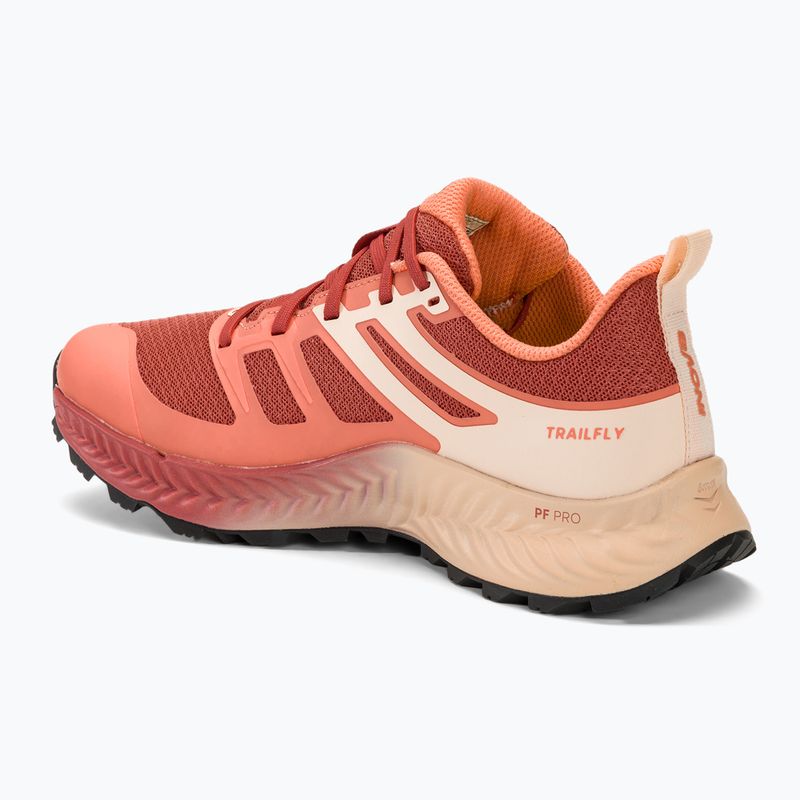 Women's running shoes Inov-8 Trailfly dusty rose/pale pink 3
