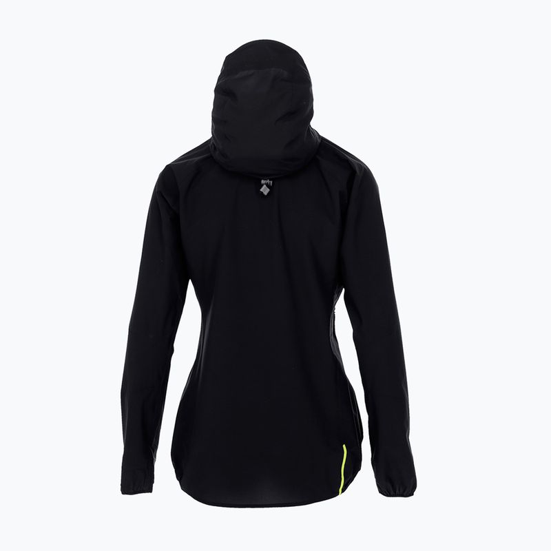 Women's running jacket Inov-8 Stormshell Full Zip V2 black 2