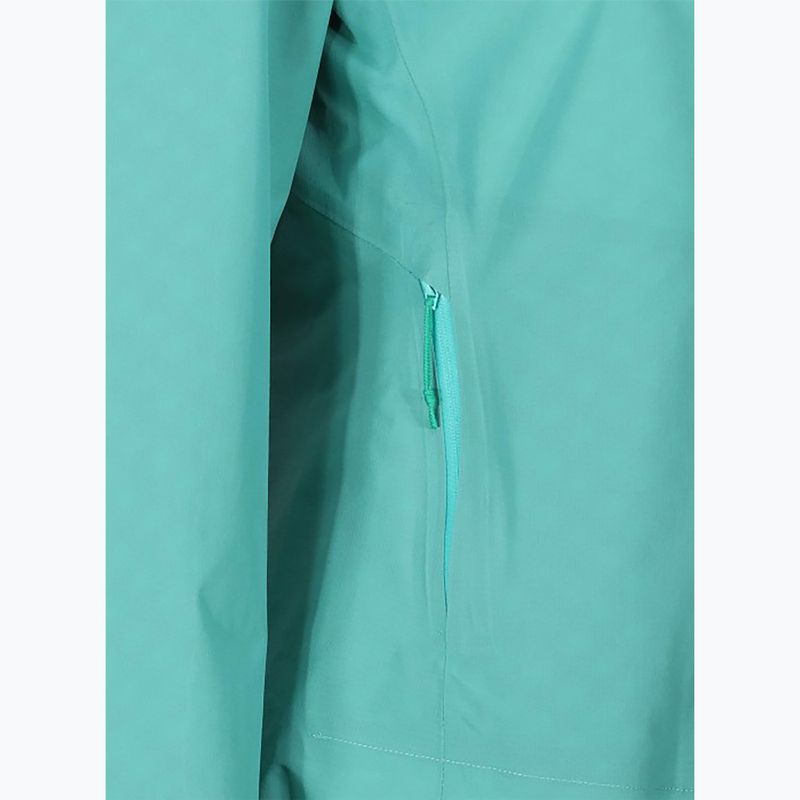 Women's running jacket Inov-8 Stormshell FZ V2 aqua 4