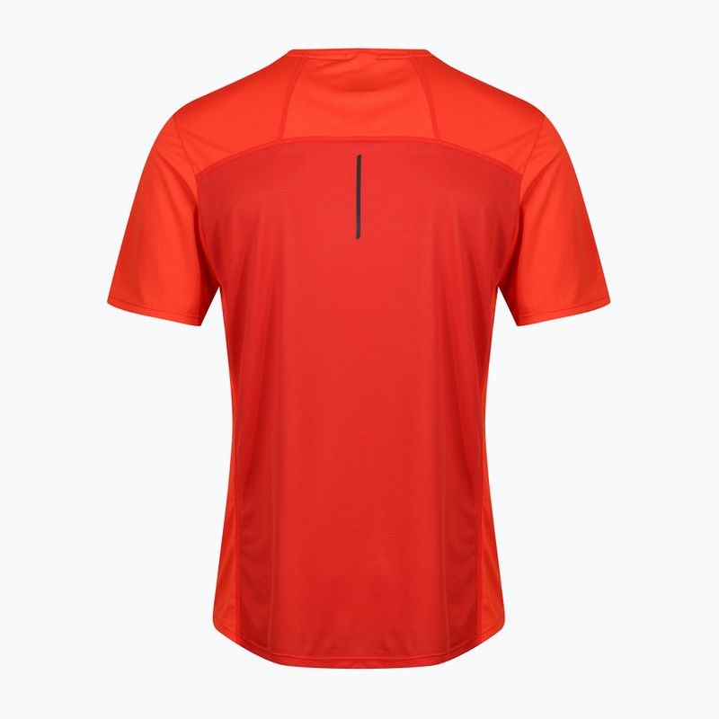 Men's Inov-8 Performance fiery red/red running shirt 2