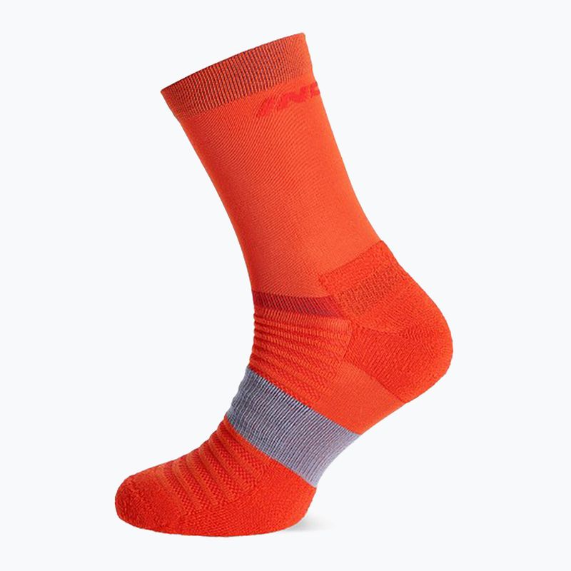 Inov-8 Active High socks fiery red/blue grey 2