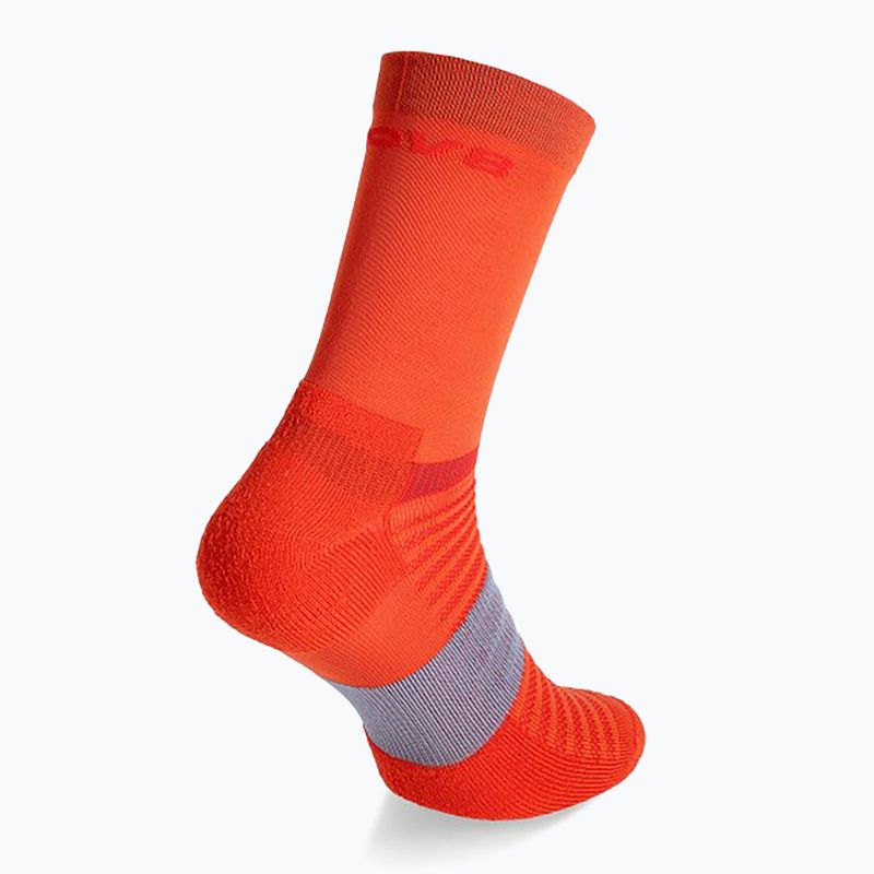 Inov-8 Active High socks fiery red/blue grey 3