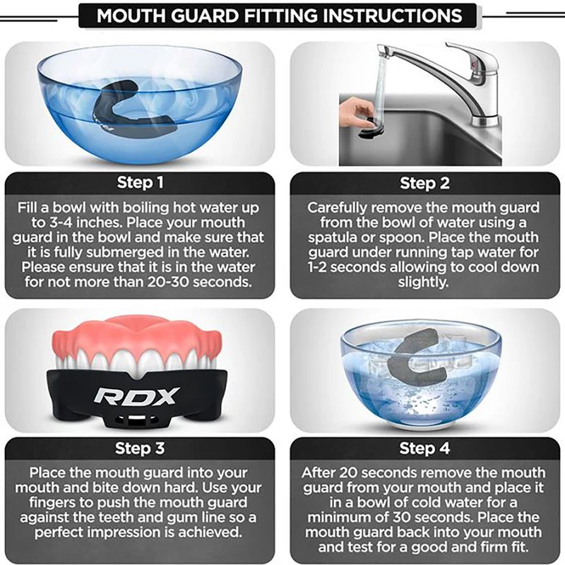 Children's mouthguard RDX Mouth Guard green 4