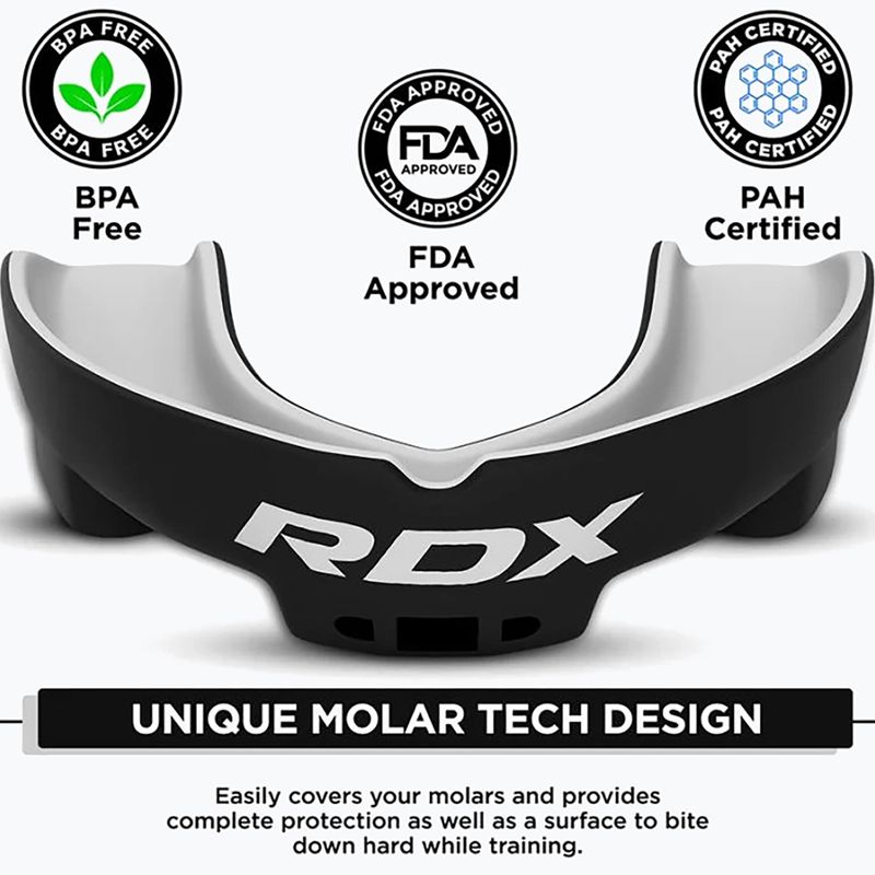 Mouthguard RDX Mouth black/white 3