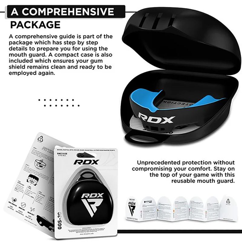 RDX Mouth Guard blue 4