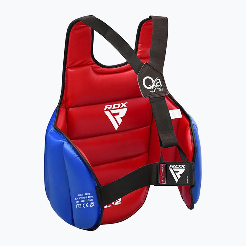 RDX SCC-T2 Karate Chest Guard red/blue 2