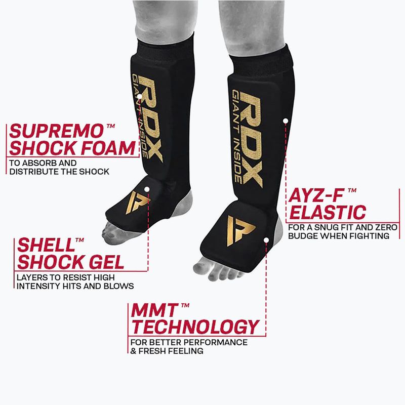 RDX tibia protectors black HYP-SIB 2