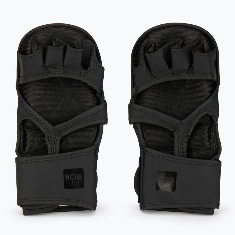 RDX T15 Noir Hybrid matte black grappling gloves 3