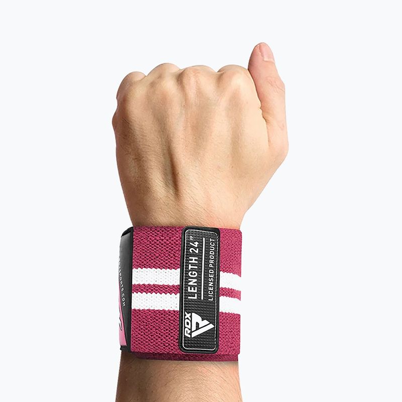 Wrist braces RDX Wrap W4 pink 2