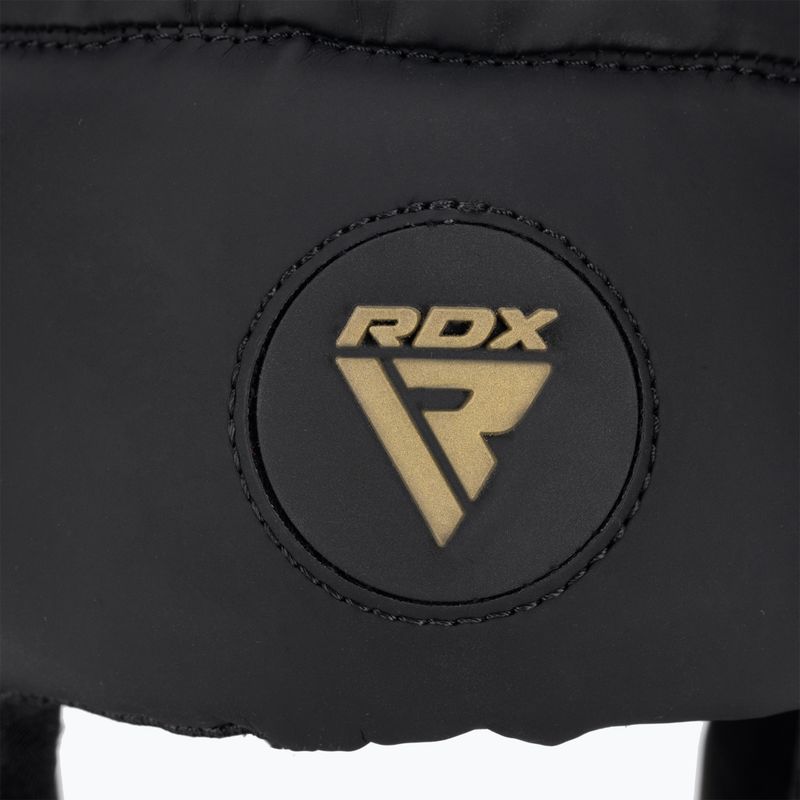 Boxing helmet RDX F6 matte golden 4