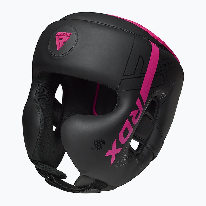 RDX F6 Kara Head Guard pink boxing helmet 2