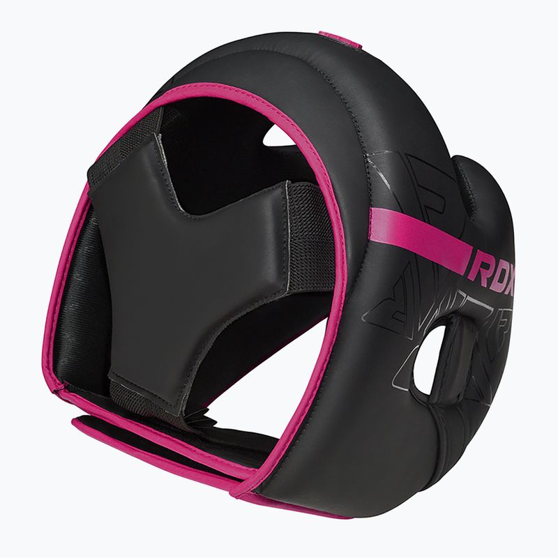 RDX F6 Kara Head Guard pink boxing helmet 4