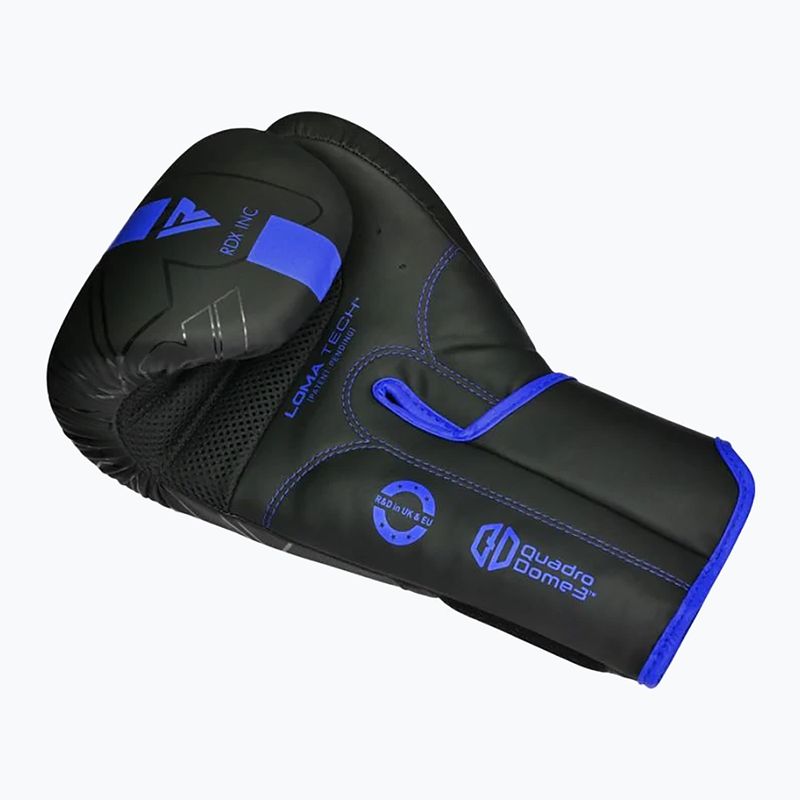 Boxing gloves Rękawice RDX F6 blue 3