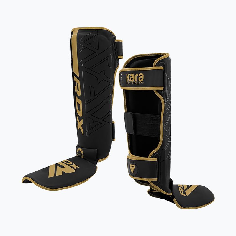 RDX F6 Shin Instep tibia protectors matte gold 3