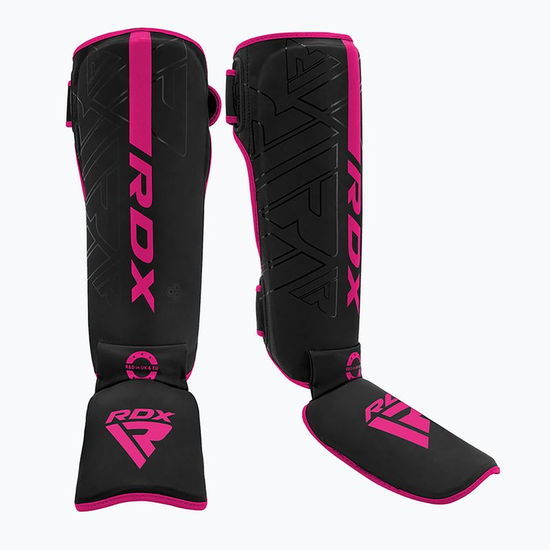 RDX F6 Shin Instep pink tibia and foot protectors