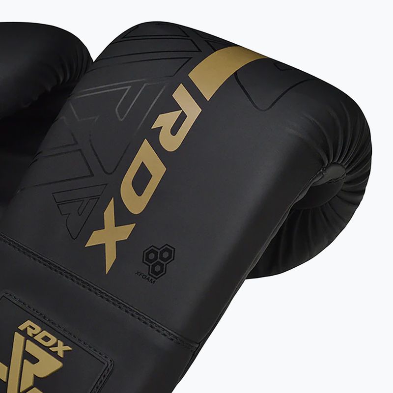 Boxing gloves RDX F6 Bag Mitts golden 3