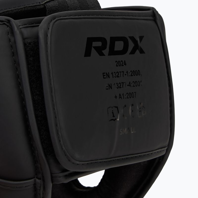 RDX F6 boxing helmet black HGR-F6MB 5