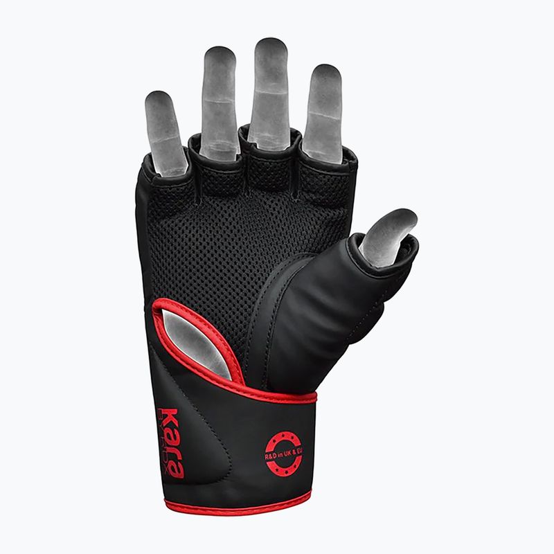RDX Grappling Gloves F6 matte red 4