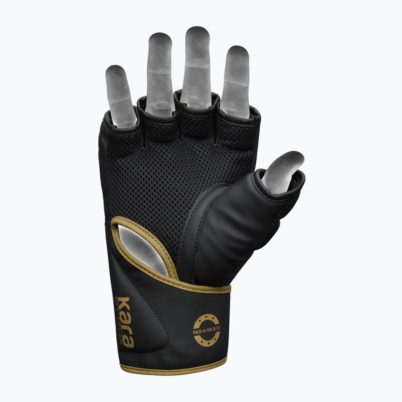 RDX Grappling Gloves F6 golden 3