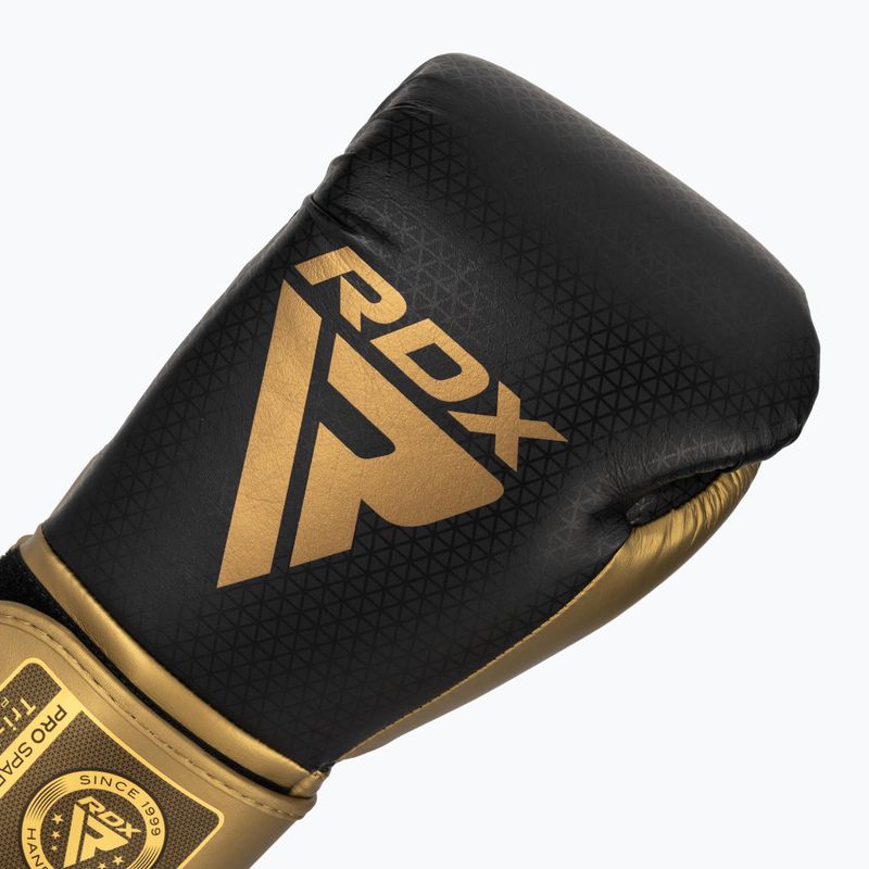 RDX L2 Mark Pro Sparring Boxing Gloves Hook & Loop golden 5