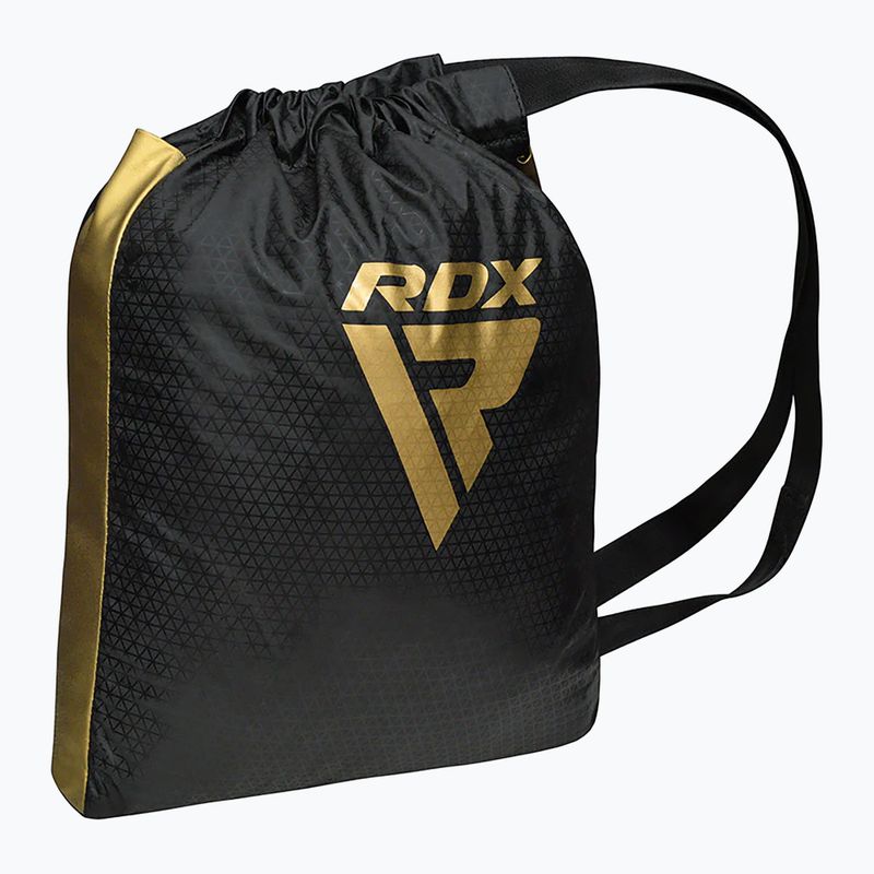 RDX L1 Mark Pro Cheek Boxing Helmet Training Head Guard golden 5