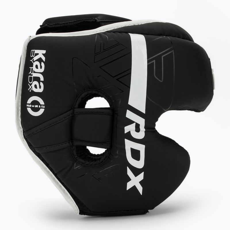 RDX F6 Kara Head Guard white boxing helmet 2