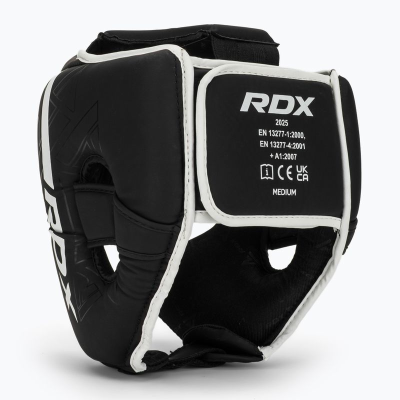 RDX F6 Kara Head Guard white boxing helmet 3