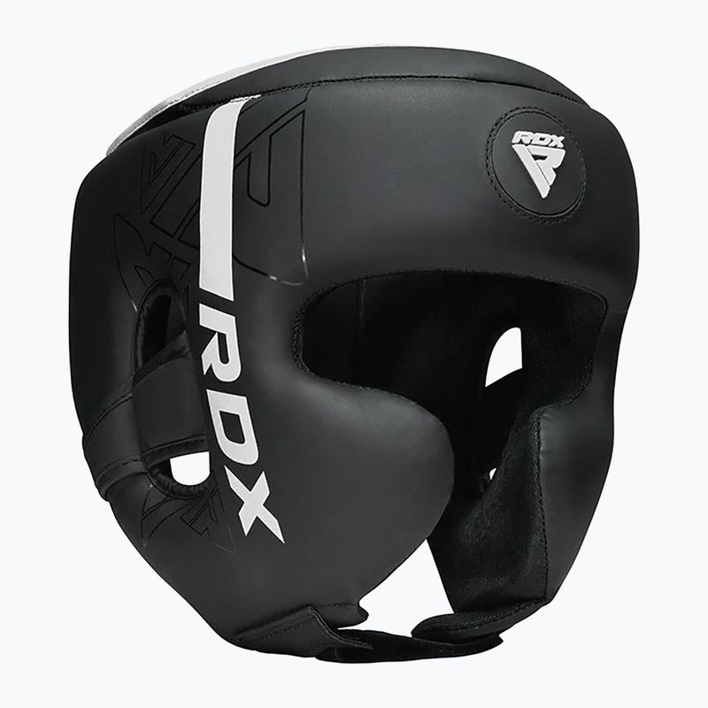 RDX F6 Kara Head Guard white boxing helmet