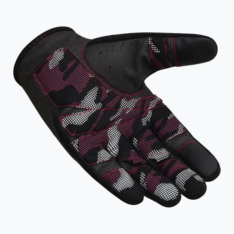 RDX T2 Touch Screen Friendly Full Finger Gym Gloves full pink 2