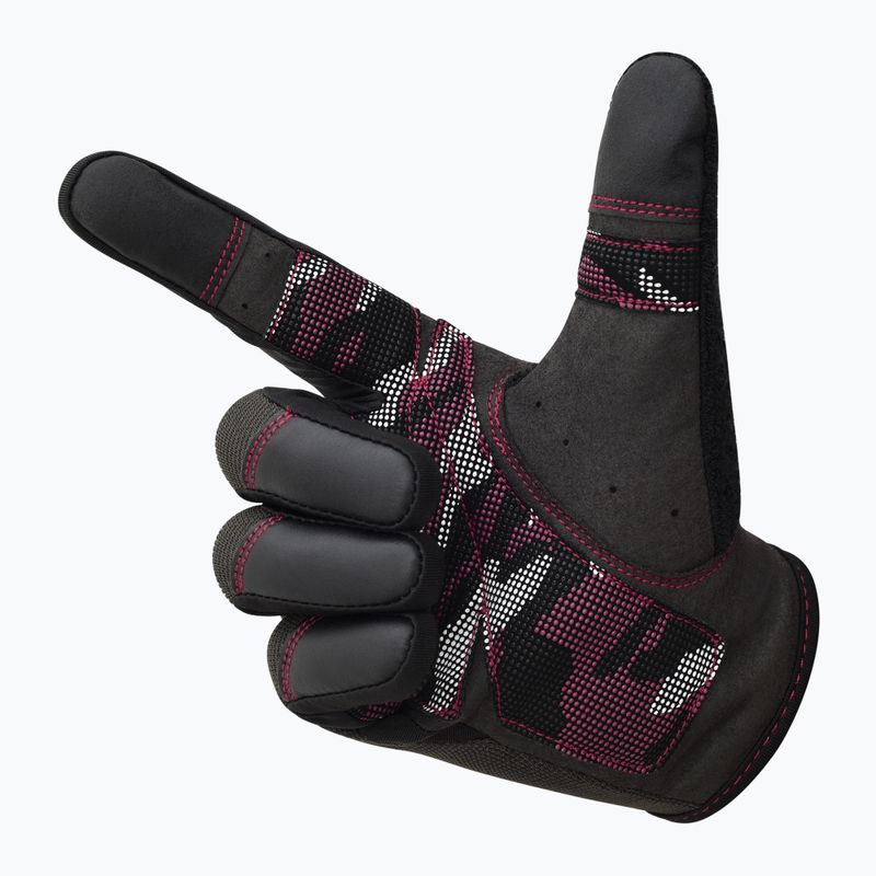RDX T2 Touch Screen Friendly Full Finger Gym Gloves full pink 4