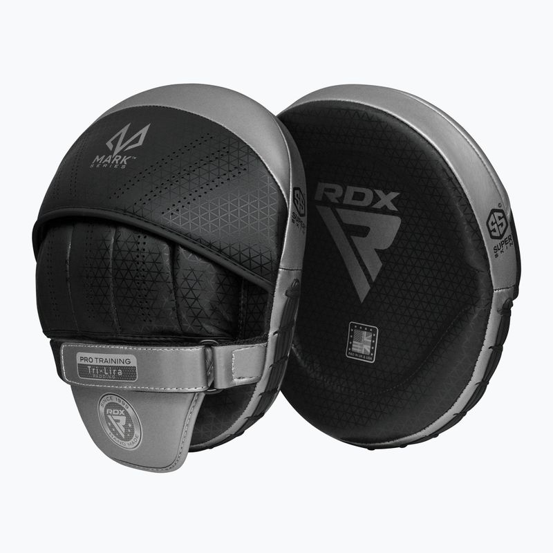 RDX L1 Mark Pro Boxing Training Pads silver