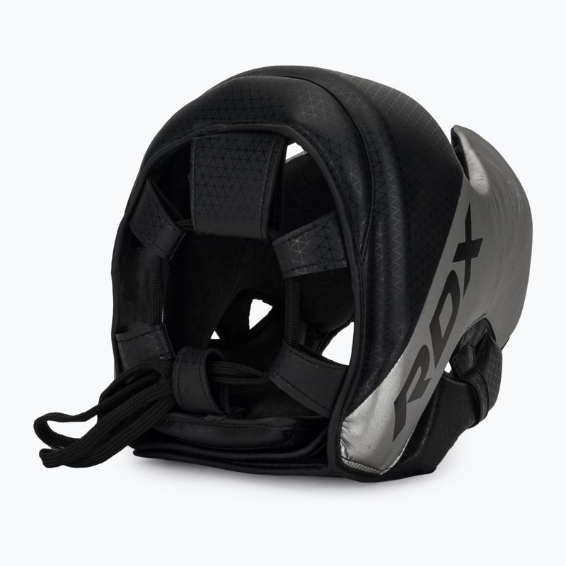 RDX L1 Mark Pro Cheek Boxing Helmet Training Head Guard silver 6