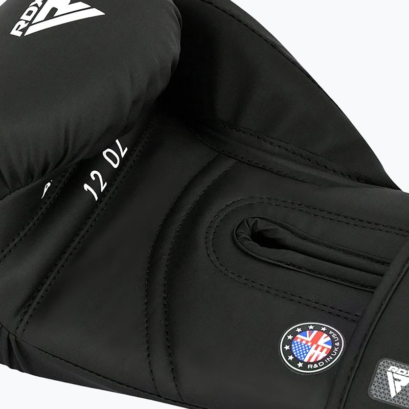 Boxing gloves RDX Boxing New Aura F17 black/blue 5