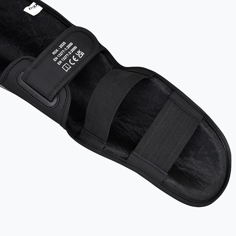 Shin and foot guards RDX Instep New Aura F17 Shin black/blue 6