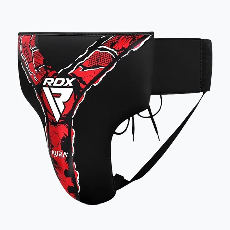 Groin guard RDX New Aura F17 black/red 2