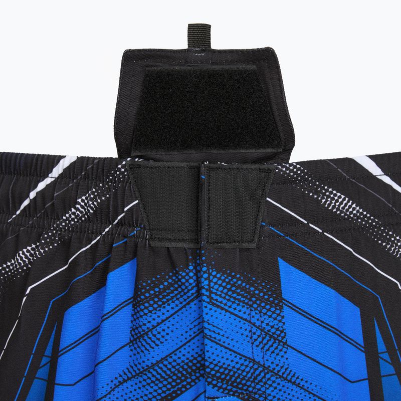 Men's training shorts RDX IMMAF Approved MMA Fight & Training blue 3
