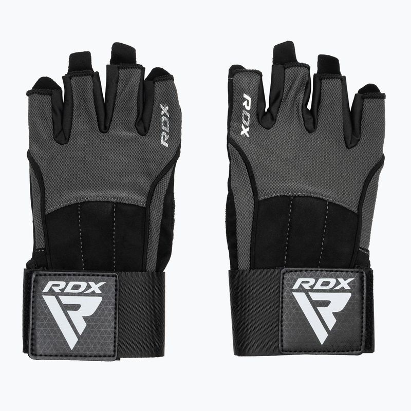 RDX Workout Gym Gloves W3G black 2