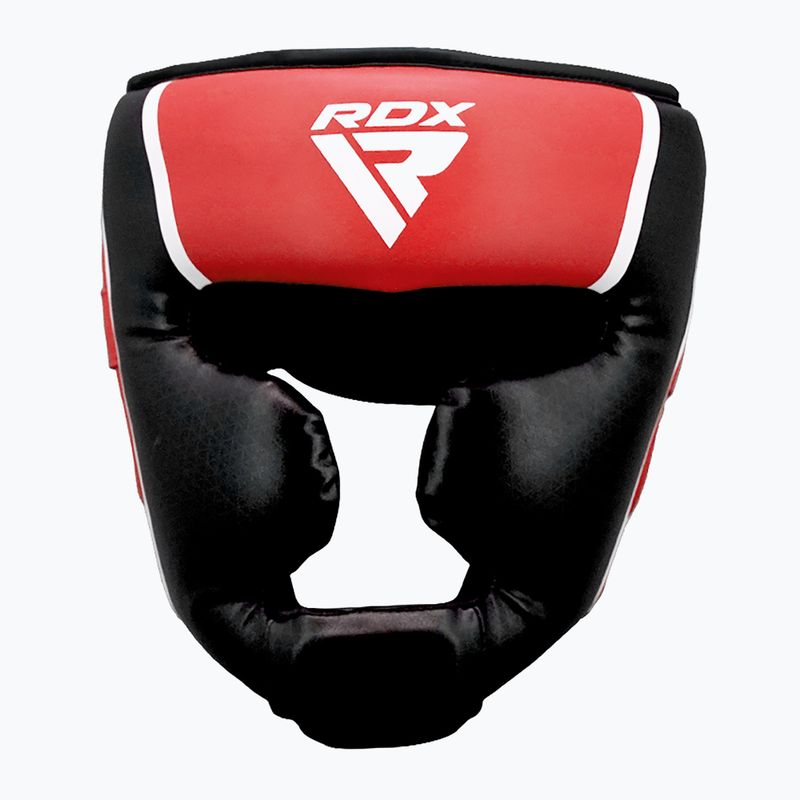 RDX Head Guard Aura Plus T-17 red boxing helmet 2