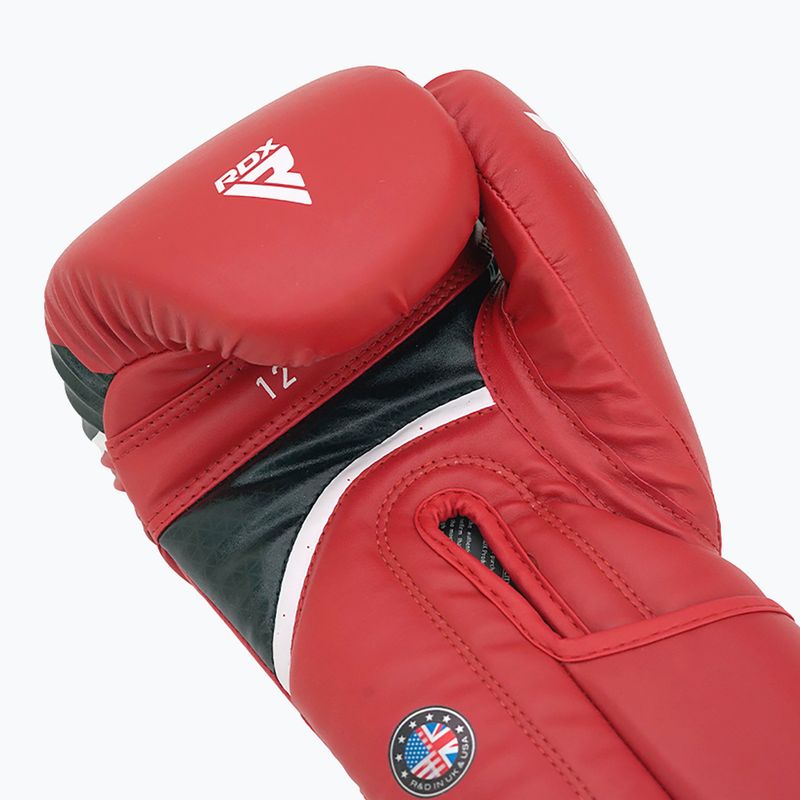 RDX Boxing Aura Plus T-17 red boxing gloves 6