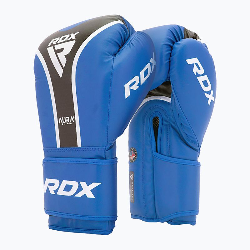 RDX Boxing Aura Plus T-17 blue boxing gloves 2