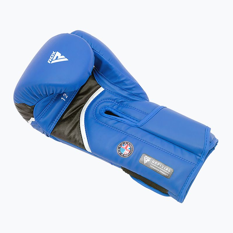 RDX Boxing Aura Plus T-17 blue boxing gloves 4