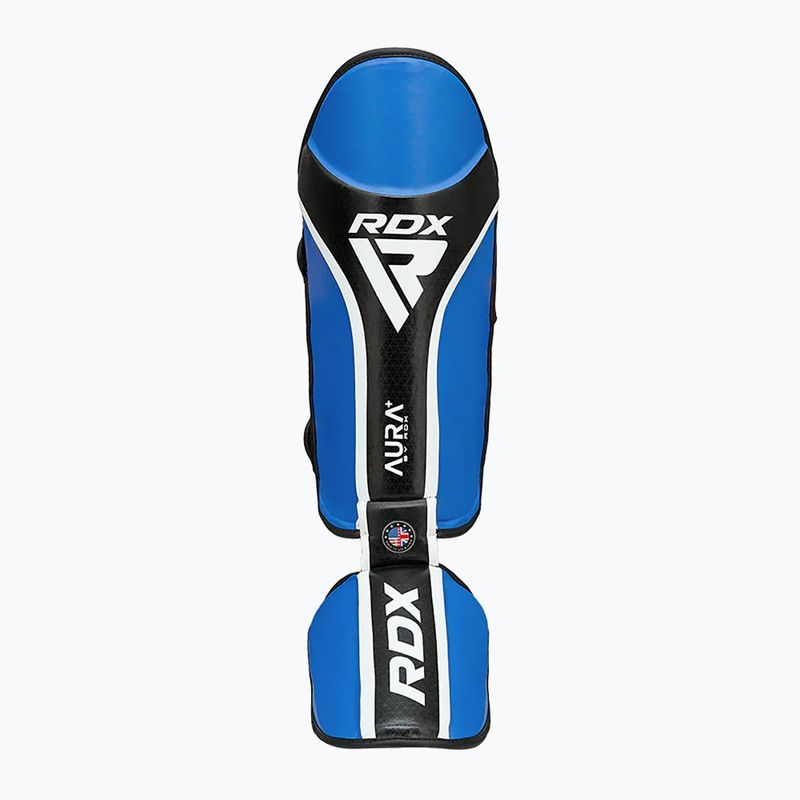 RDX Shin Instep Aura Plus T-17 blue tibia and foot protectors 2