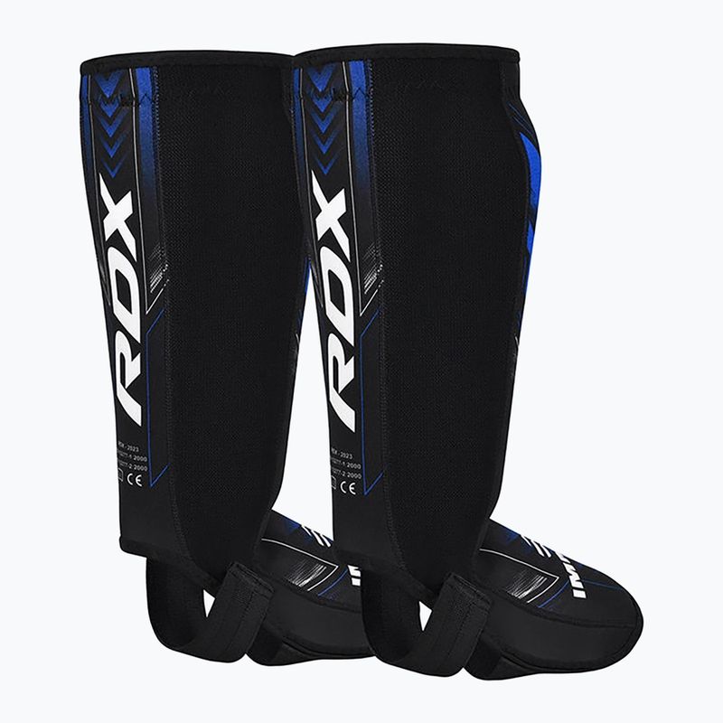 Foot and tibia protectors RDX IMMAF Approved Neoprene Shin Instep army green 2