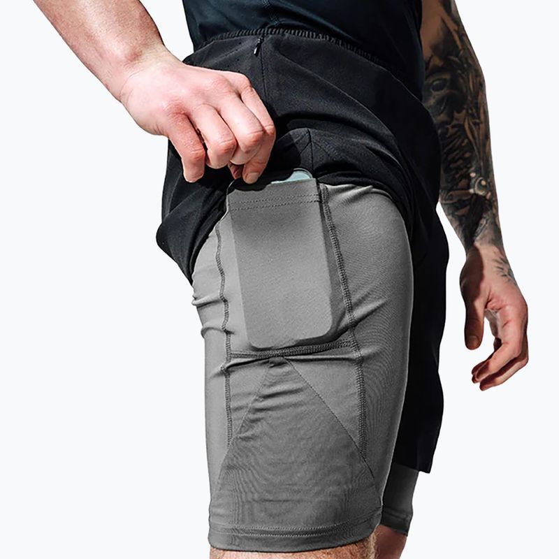 RDX T16 training shorts black/grey 5