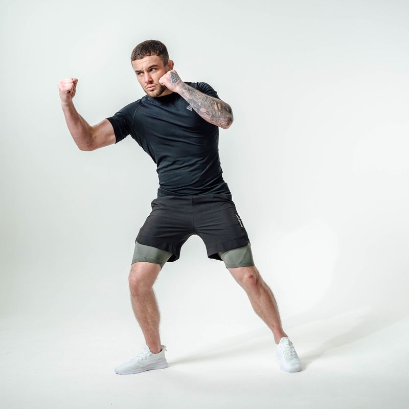 Training shorts RDX T16 black/grey 12