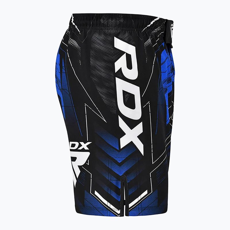 Men's training shorts RDX IMMAF Approved MMA Fight & Training blue 4