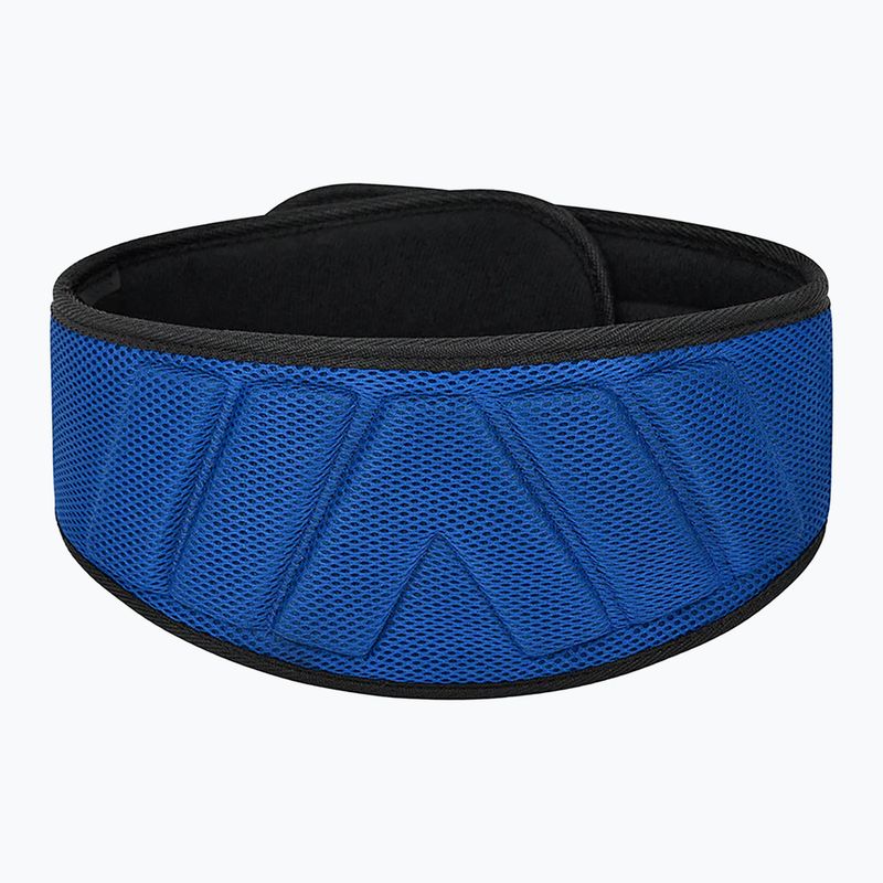 Weightlifting belt RDX Rx4 Weightlifting Belt blue 4