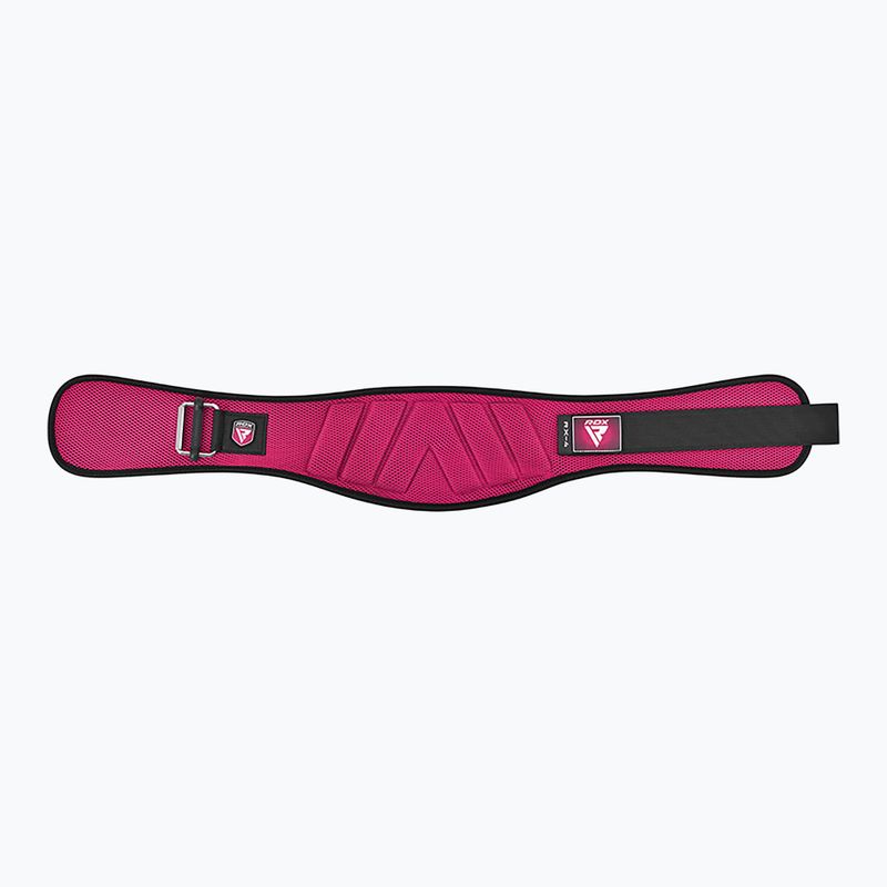 RDX Rx4 Weightlifting Belt pink 7