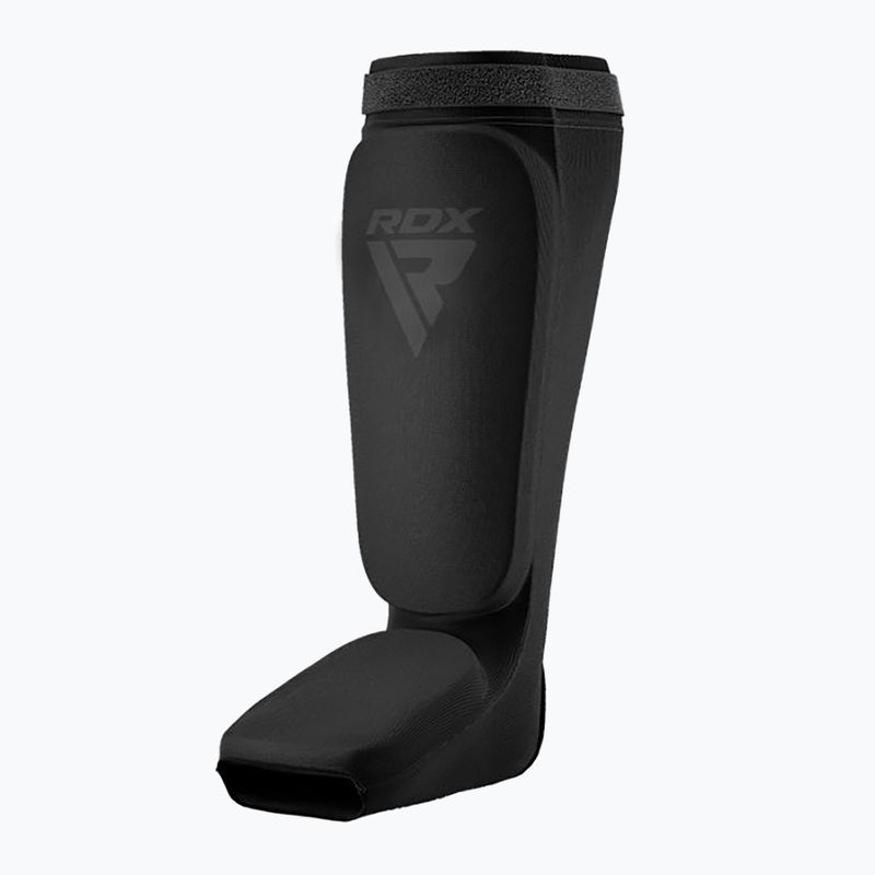 RDX Hosiery Shin Instep Foam tibia protectors black/black 2